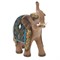 Фигурка декоративная "Слон", L18 W7 H17 см - фото 381171