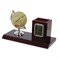 Настольный набор (глобус, карандашница, часы), L26 W12 H15 см - фото 384569