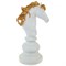 Фигурка декоративная "Шахматный конь", L14 W10,5 H26 см - фото 385053