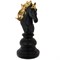 Фигурка декоративная "Шахматный конь", L14 W10,5 H26 см - фото 385059
