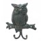 Вешалка на два крючка "Сова", L13,5 W3,5 H15,5 см - фото 386463