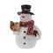 Фигурка декоративная "Снеговик",  L11,5 W10,5 H18 см, 2в. - фото 387088