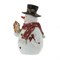Фигурка декоративная "Снеговик",  L11,5 W10,5 H18 см, 2в. - фото 387089