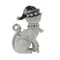 Фигурка декоративная "Кошка", L10 W6 H16 см, 2в. - фото 387100