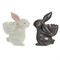 Подставка для яиц "Заяц", L11 W8 H16 см, 2в. - фото 387343