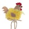 Изделие декоративное (вставка) "Курица", L8 W4 H31 см, 2в. - фото 387432