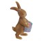 Фигурка декоративная "Заяц", L6 W8 H15 см, 3в. - фото 387589