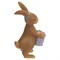 Фигурка декоративная "Заяц", L6 W8 H15 см, 3в. - фото 387592