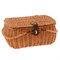 Корзина для пикника на 4 персоны с холодильным отделением, L40 W30 H20 см - фото 387760