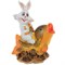 Фигурка декоративная "Заяц", L8 W5 H10 см, 4в. - фото 388007