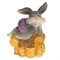 Копилка "Заяц", L9,5 W8,5 H12 см, 4в. - фото 388425