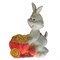 Копилка "Заяц", L9 W5,5 H11 см, 4в. - фото 388475