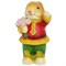 Фигурка декоративная "Заяц", L6,5 W6,5 H11 см, 6в. - фото 388757