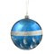 Украшение новогоднее Шар "Синее вдохновение", набор из 12 шт, L35 W27 H9 D8 см - фото 389883