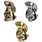 Фигурка декоративная "Заяц", L5 W4,5 H6 см, 3в. - фото 390430