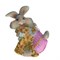 Копилка "Заяц", L8 W8 H11 см, 8в. - фото 390476