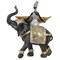 Фигурка декоративная "Африканка на слоне", L33 W16 H37 см - фото 390753