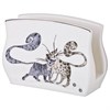 Салфетница "Котики" 12*4 см H=8 см - фото 391245
