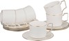 Чайный набор на 6 персон 12 пр. 250 мл D=15,5 см - фото 391368