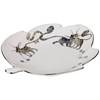 Блюдо "Котики", L=21 см 22*17,5 см - фото 391580