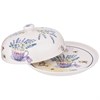 Блюдо круглое с крышкой "Прованс лаванда" 23 см - фото 392240