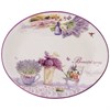 Блюдо овальное "Лавандовая весна" 31,5*25,5 см H=3 см - фото 392308