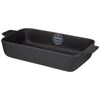 Блюдо прямоугольное с ручками bronco "Midnight" 33,5*16,5*7 см - фото 392593