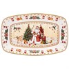 Блюдо lefard "Дед мороз" прямоуг. 25х16х3 см - фото 392679