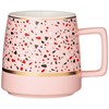 Кружка lefard "Break time" 360 мл , розовая - фото 392791