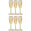 НАБОР БОКАЛОВ ИЗ 6 ШТ "ГРЕЙС ЗОЛОТОЙ" 170 МЛ - фото 393452