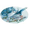 Набор для торта:блюдо+лопатка D=28 см коллекция "Зимняя сказка" - фото 393545