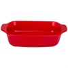 Блюдо для запекания agness "Modern kitchen" прямоуг. красное - фото 394438