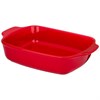 Блюдо для запекания agness "Modern kitchen" прямоуг. красное - фото 394440