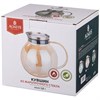 Кувшин agness "Amber"1,5 л боросиликатное стекло, нжс крышка с фильтром - фото 394567