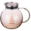 Кувшин agness "'экселент"1,5 л боросиликатное стекло, нжс крышка с фильтром - фото 394571