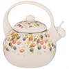 Чайник agness эмалированный со свистком, серия "Ежевика"2,2л, индукционное дно - фото 394632