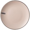 Тарелка подстановочная 24 см коллекция "Графика" цвет:бежевый песок - фото 395029