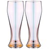 Набор бокалов для пива из 2-х шт "Лиловая дымка" 415 мл - фото 395048