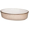 Блюдо для запекания в плетеной корзине bronco "Nature" 800 мл кремовое - фото 395152
