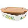 Блюдо с дерев. крышкой lefard "Секретные ингредиенты" 33,5*23*8,5 см 2500 мл - фото 395219