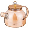 Чайник заварочный agness "Amber" 1000 мл цвет:янтарный - фото 396160