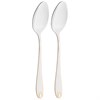 Набор столовых ложек agness, 2 шт L=20 см мал. уп. = 40 шт - фото 396862