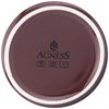 Кокотница с крышкой agness 15,4*11,9*8,1 см 460 мл коричневая - фото 396954