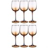 Набор бокалов из 6 шт "Карамельный омбре" 420 мл - фото 397066