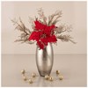 Цветок искусственный "Пуансетия" 30*50 см - фото 397241