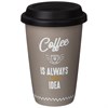 Кружка lefard coffemania с силиконовой крышкой, 390 мл - фото 397349