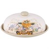 Блюдо для блинов с крышкой "Дерево мудрости" D=23 см H=10 см - фото 397430