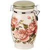 Емкость для сыпучих продуктов "Корейская роза" 11,5*11,5 см H=20 см / 1100 мл - фото 397584
