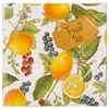 Салфетки lefard лимоны и см ородина 33*33 см , 3слоя, 20шт - фото 397939