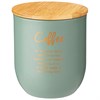 Емкость для сыпучих продуктов agness "Glam" "кофе" 550 мл 9x6x10 см - фото 398338